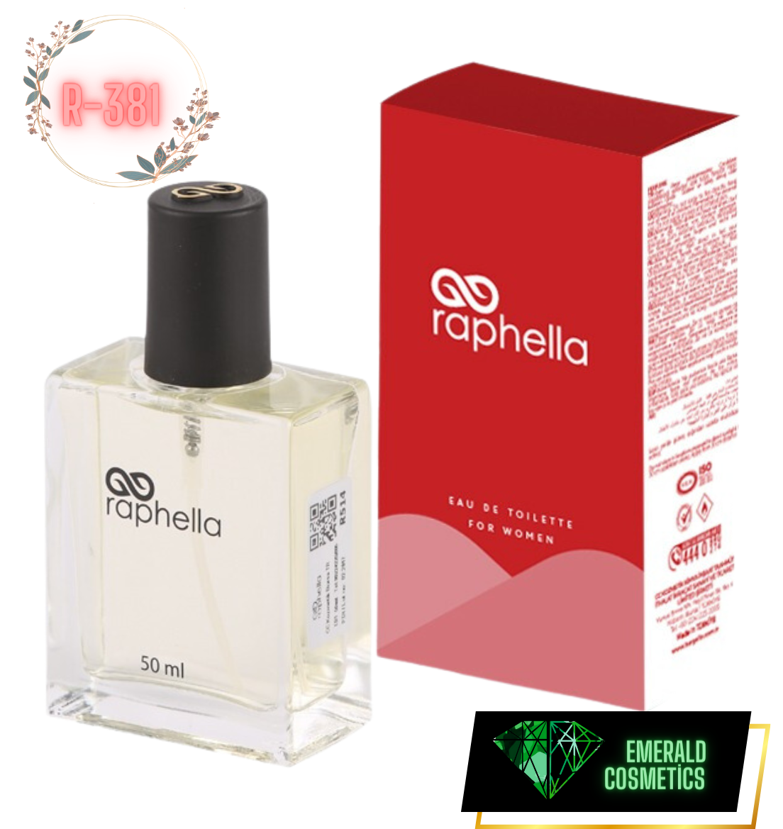 Raphella 381 Floral 50 Ml Edt Kadın Parfümü